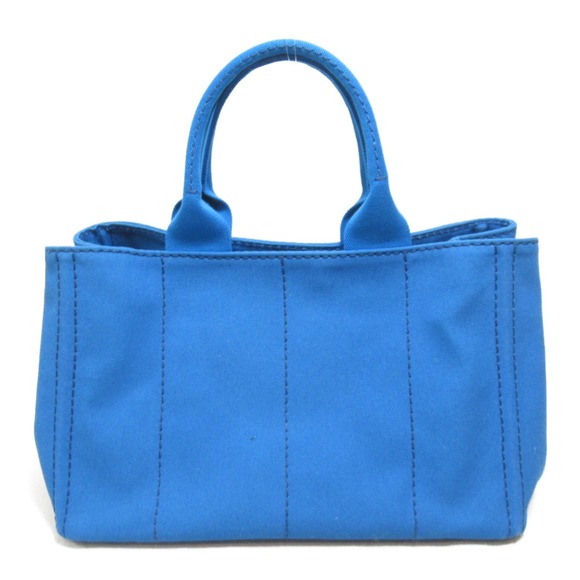 Prada Bag Blue Kanapa Tote - Picture 1 of 10